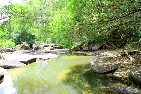 Deep Forest River kaeng lam duan i Ubon Ratchathani, Thailand — Stockfoto