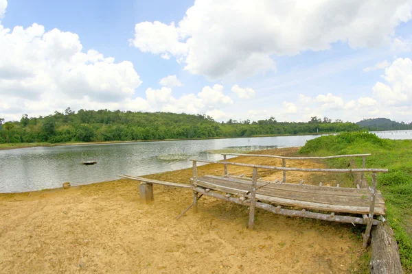 Deep Forest River kaeng lam duan v Ubon Ratchathani, Thajsko — Stock fotografie