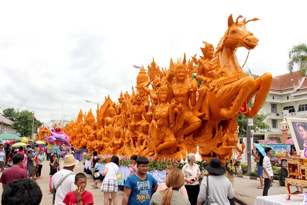 Editorial Use Only - Candle Wax Festival — Stock Photo, Image