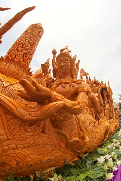 Festival de cera de vela en Ubonratchathani, Tailandia —  Fotos de Stock