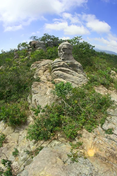 岩石在 Pa 华欣阿公岩国家公园，猜也奔府，泰国 — 图库照片