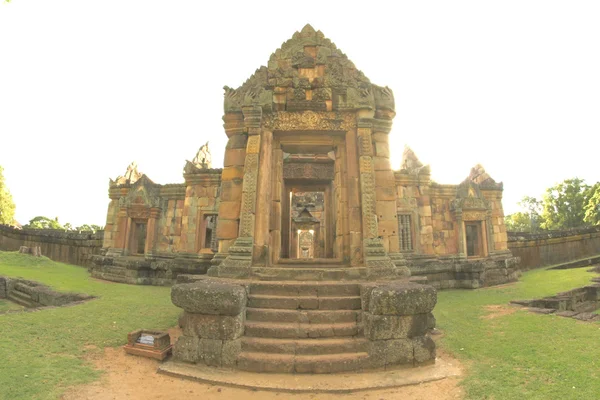 Templo Prasat Muang Tam Khmer en Buri Ram, Tailandia — Foto de Stock