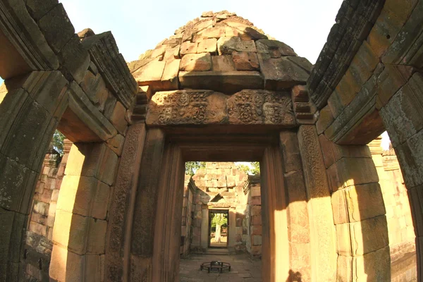 Temple Prasat Muang Tam Khmer à Buri Ram, Thaïlande — Photo