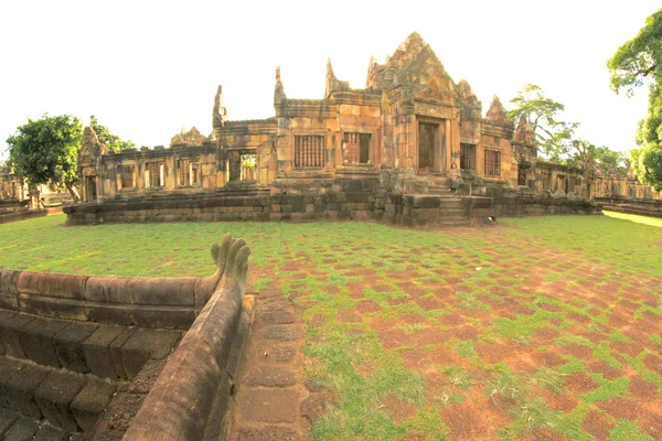 Templo Prasat Muang Tam Khmer en Buri Ram, Tailandia — Foto de Stock