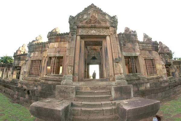 Prasat Muang Tam Khmer tempel in Buri Ram, Thailand — Stockfoto