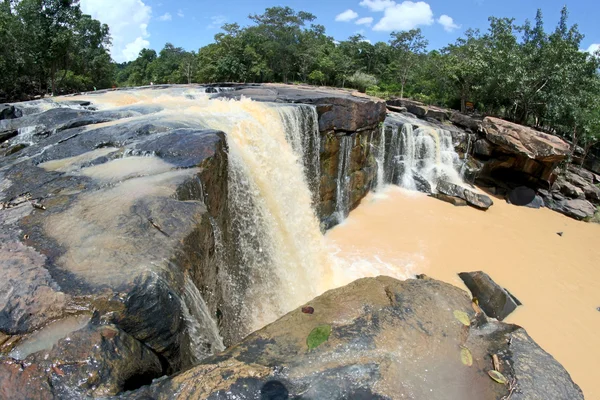 Tadton Waterfall National Park at Chaiyaphum , Thailand — Stock Photo, Image