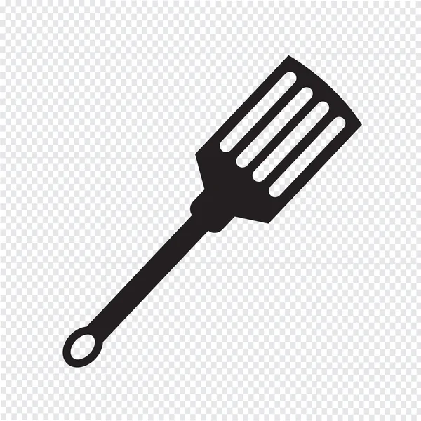 Bucatarie spatula icon — Vector de stoc