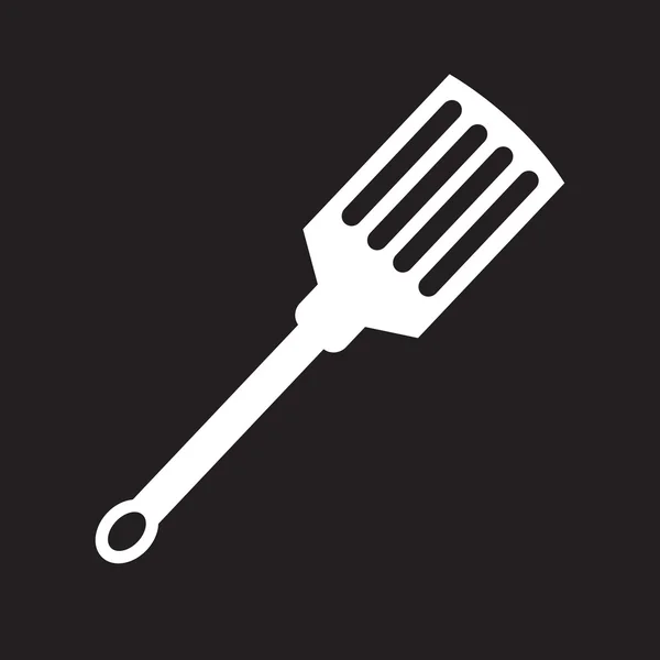 Icône de spatule de cuisine — Image vectorielle