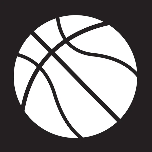 Icono de baloncesto — Vector de stock