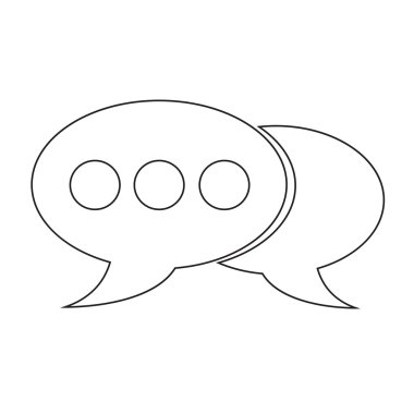 konuşma balonu simgesi