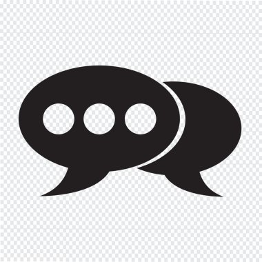 konuşma balonu simgesi