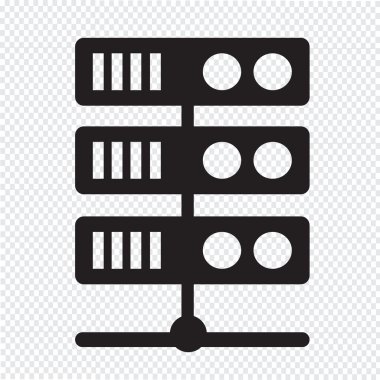 bilgisayar sunucusu simgesi