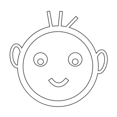 Mutlu çocuk simgesi