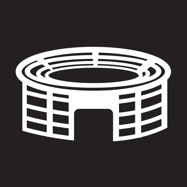Icono del estadio — Vector de stock