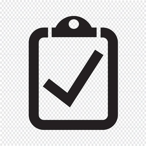 Checklist icon — Stock Vector