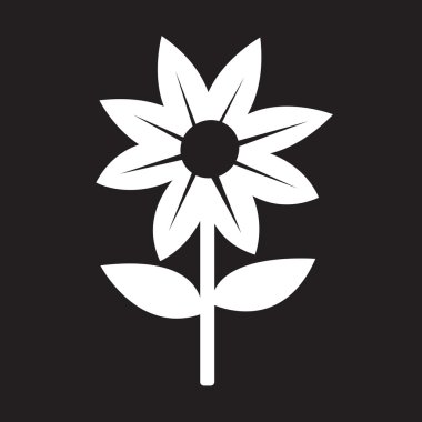 Çiçek simgesi tasarım