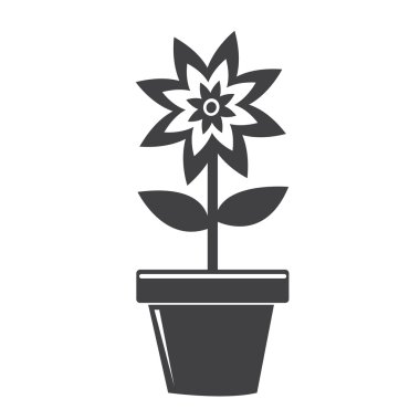 Çiçek Pot simgesi