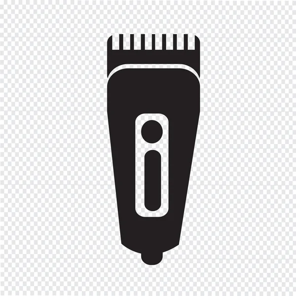 Shaver symbol hairclipper icon — Stock Vector