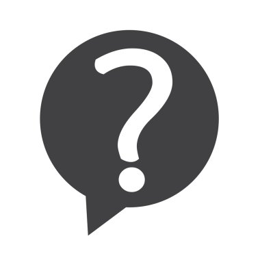 Soru işareti simgesi simgesi