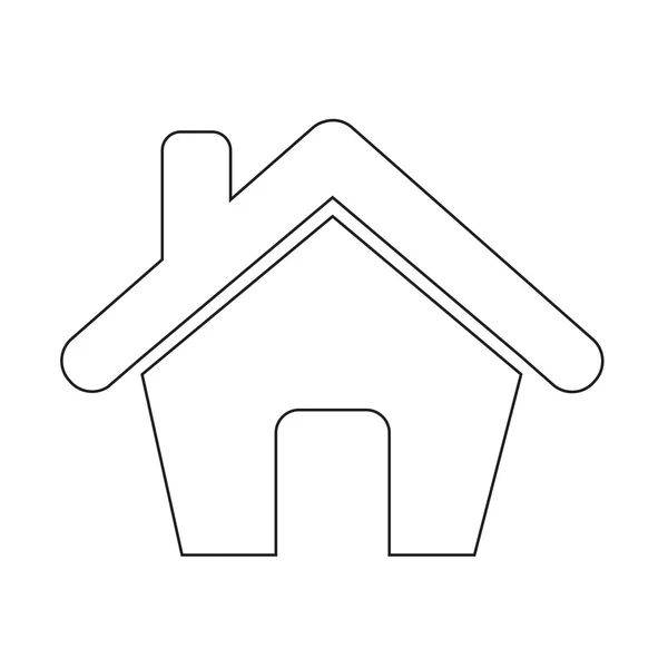 Icône de la maison design symbole — Image vectorielle