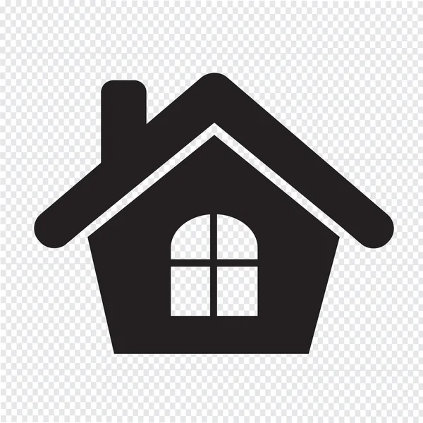 Home icona simbolo di design — Vettoriale Stock