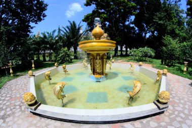 WAT Pha Namthip Thep Prasit Wanaram veya Pha Nam IJD, roiet, Thail