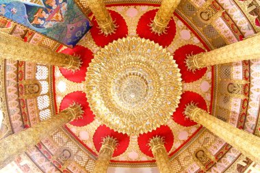 WAT Pha Namthip Thep Prasit Wanaram veya Pha Nam IJD, roiet, Thail