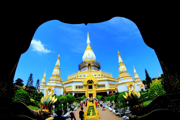 Wat Pha Namthip Thep Prasit Wanaram or Pha Nam Yoi ,roiet ,Thail — Stock Photo, Image