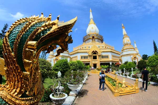 Wat Pha Namthip Thep Prasit Wanaram or Pha Nam Yoi ,roiet ,Thail — Stock Photo, Image