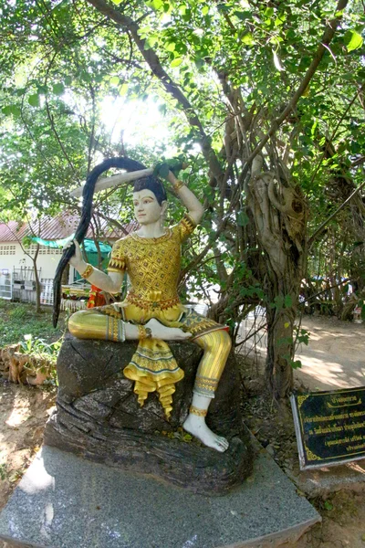 Wat Burapha Phiram ,Roi et , Thailand — Stock Photo, Image