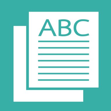 sayfa simgesini işaret illüstrasyon