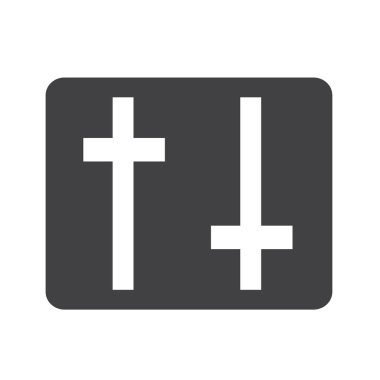 ayarları simgesi işareti illüstrasyon