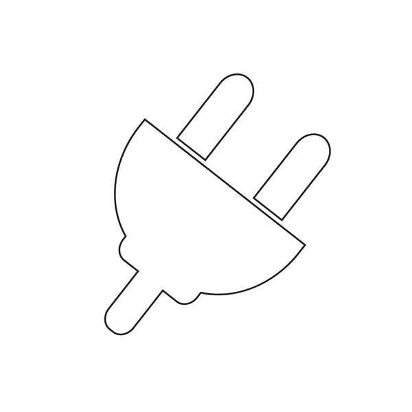 Signe icône plugins Illustration — Image vectorielle