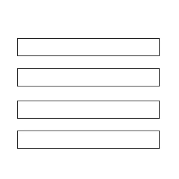 Uitlijnen van tekst uitgevuld pictogram teken illustratie — Stockvector