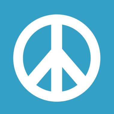 Hippi barış sembol simge tasarlamak