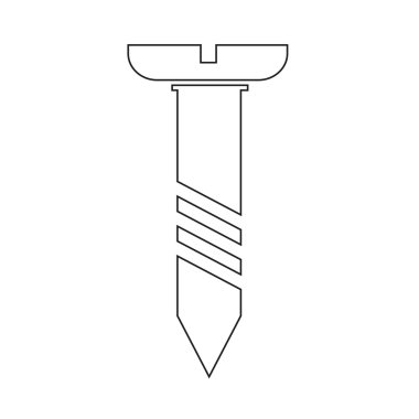 vida simgesi simgesi illüstrasyon