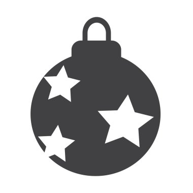 Noel top simgesi tasarım illüstrasyon