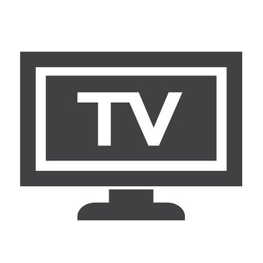 TV simgesi tasarım illüstrasyon