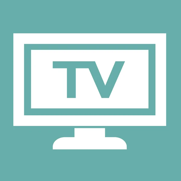 TV ikonra design illusztráció — Stock Vector