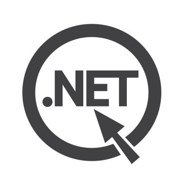 Etki alanı nokta net işareti simgesi illüstrasyon