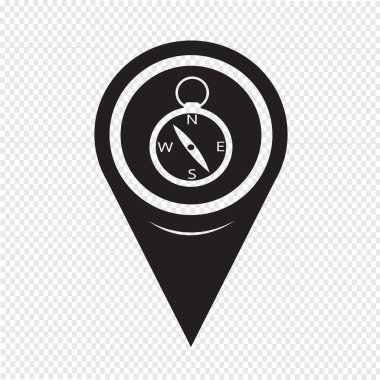 İşaretçi pusula simgesini göster