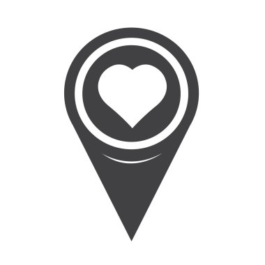 Harita PIN işaretçi simgesi duymak