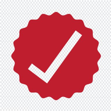 onay simgesi illüstrasyon sanat