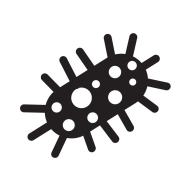 virus bacteria icon Illustration design clipart