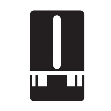 Hava durumu istasyonunun ölçer simgesini illüstrasyon tasarımı