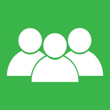 kişi simgesi simgesi illüstrasyon tasarımı