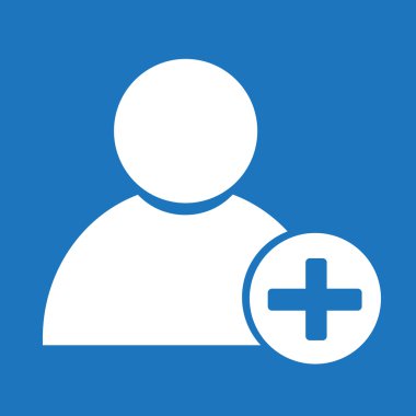 kişi simgesi simgesi illüstrasyon tasarımı