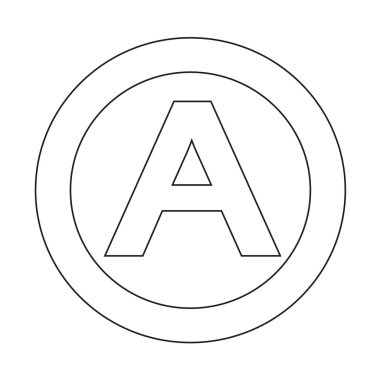 Ek simgesi simge illüstrasyon tasarımı