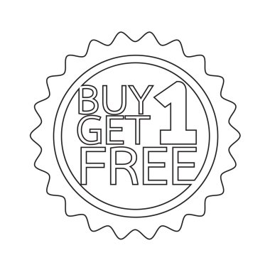 Bir satın almak bir ücretsiz simgesi simgesi illüstrasyon tasarım