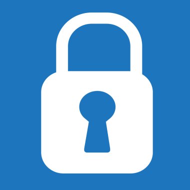 kilit simgesi illüstrasyon tasarımı